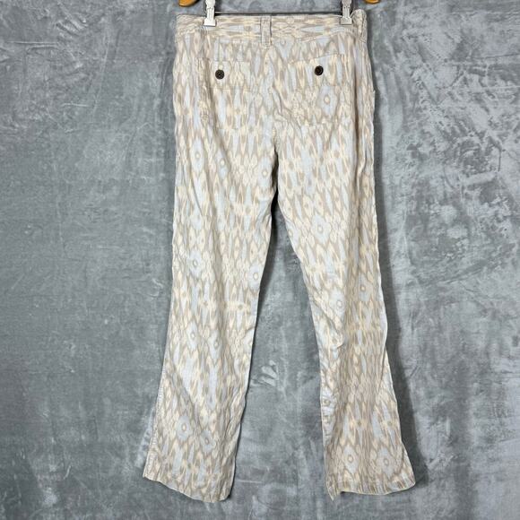 Patagonia Island Hemp Pants Womens 10 Low rise Printed - Picture 13 of 14